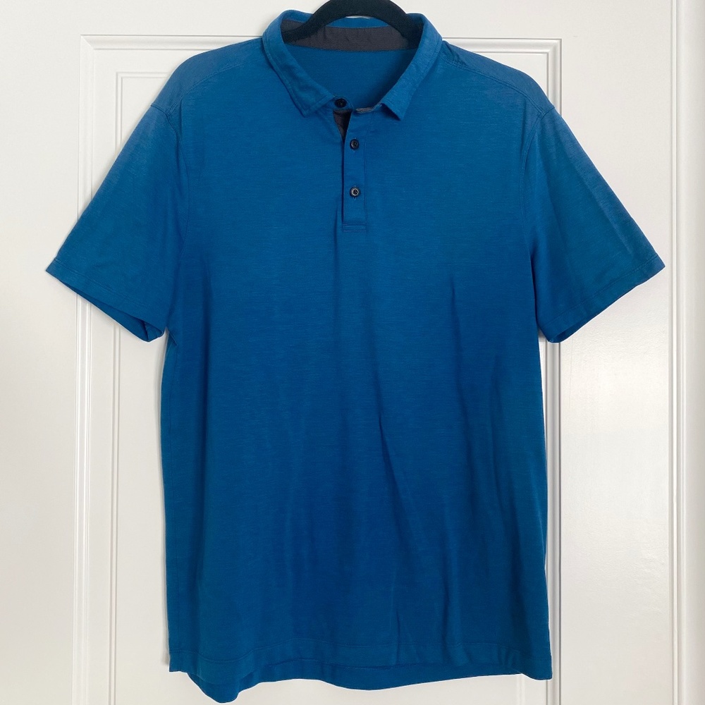 Lululemon Evolution Short Sleeve Polo - L